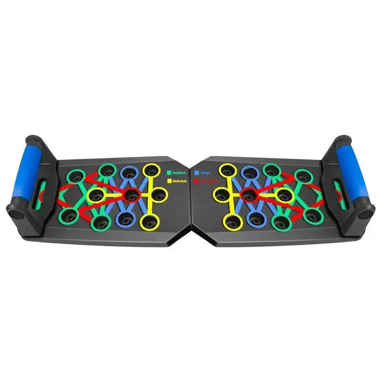 Multifunctional Foldable Push-Up Board with Timer and Counter meme