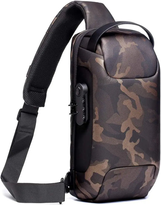 Cross Body Bag Men Anti Theft Waterproof Backpack - Bexforda