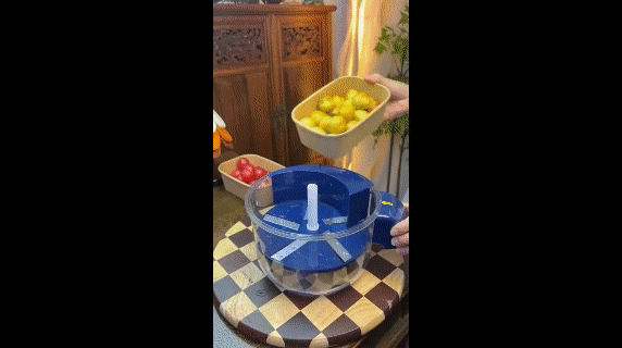 Cordless Electric Fruit Peeler for Small Fruits & Garlic