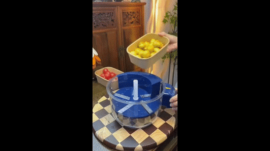 Cordless Electric Fruit Peeler for Small Fruits & Garlic