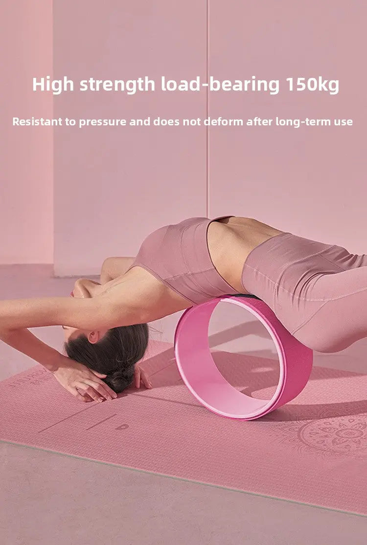 High-Density EVA Yoga Wheel for Pilates and Back Training meme