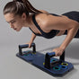 Multifunctional Portable Push-Up Training Board with Accessories meme
