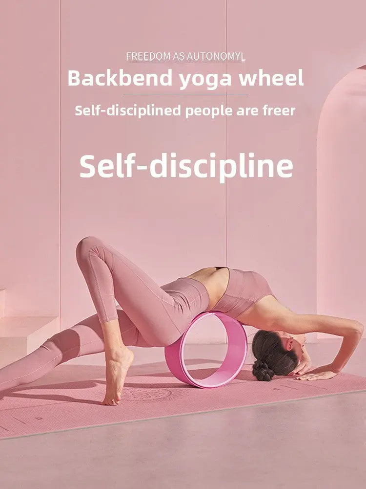 High-Density EVA Yoga Wheel for Pilates and Back Training meme