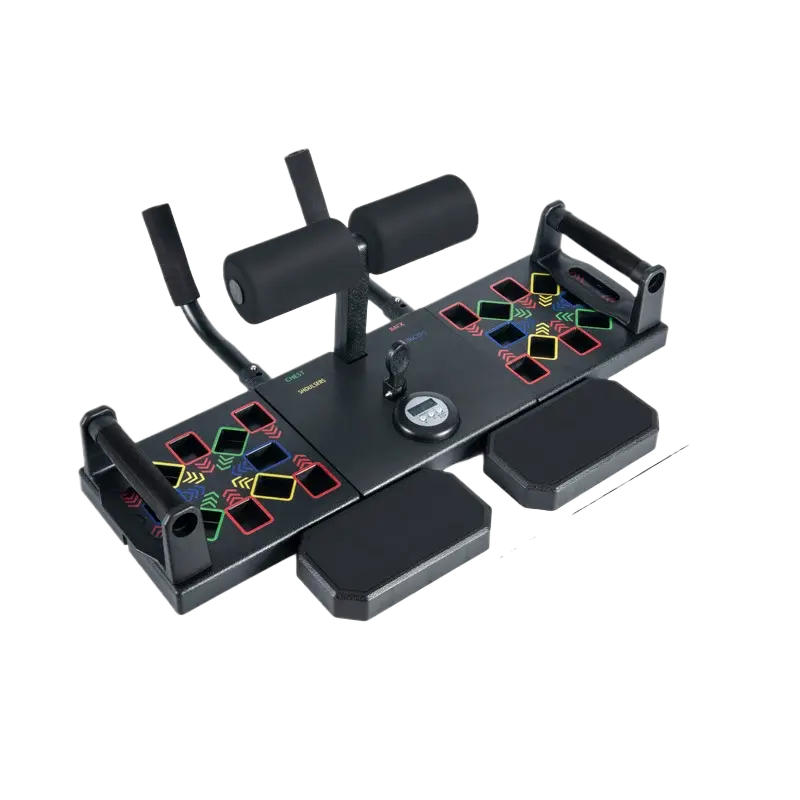 Multifunctional Portable Push-Up Training Board with Accessories meme