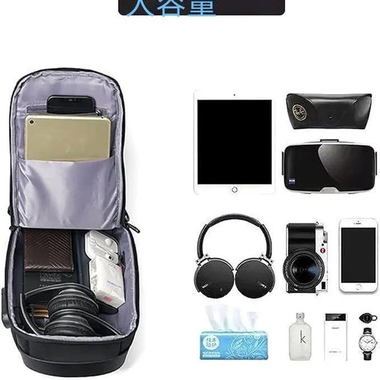 Cross Body Bag Men Anti Theft Waterproof Backpack - Bexforda