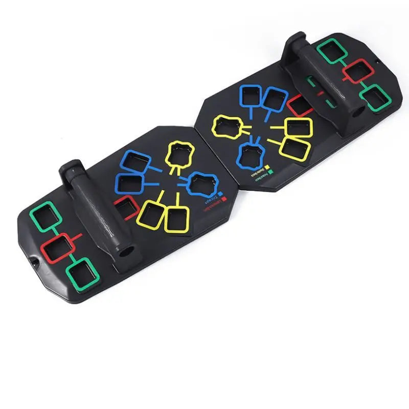 Multifunctional Portable Push-Up Training Board with Accessories meme