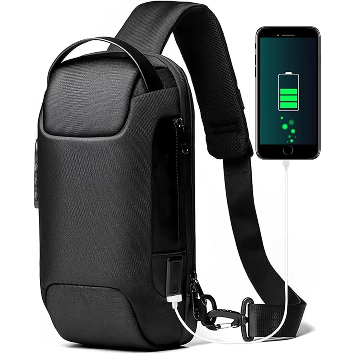 Cross Body Bag Men Anti Theft Waterproof Backpack - Bexforda